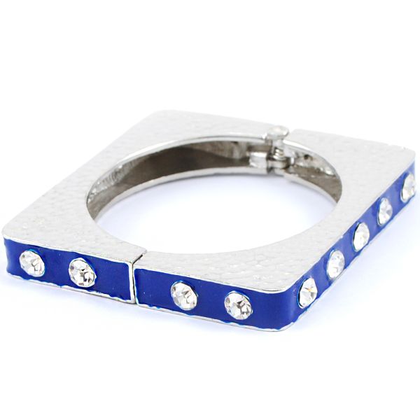 FC-6054 BL Square Bangle Bracelet